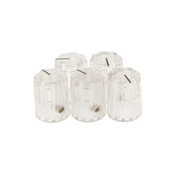 Pokrętło potencjometru 6mm (przezroczyste)