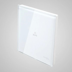 TouchMe Duży panel szklany /dzwonek/ biały TM713W