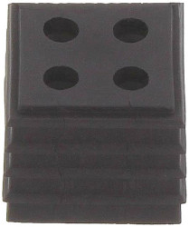 CONTA-CLIP KDS-DE 4X4,5 BK Element uszczelniający termoplastyczny elastomer czarny 1 szt.