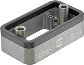Docking frame, size 10B, die-cast aluminum, IP65/IP67, 09300101710