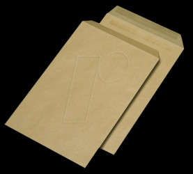 Shipping envelopes without windows, DIN C4, brown
