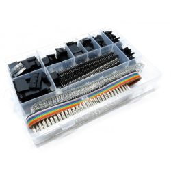 Zestaw złączy i styków goldpin 2,54mm - 1550 szt.