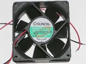 WENTYLATOR 80x80X25 24VDC 1.2W 56.1m3/h 28dBA ŚLIZGOWE SUNON