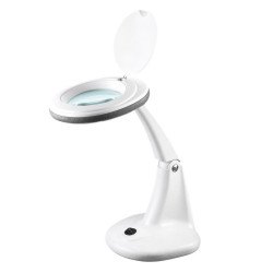 Lampa z lupą na stół 5D 6W 6500K Rebel