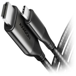AXAGON RVC-HI2MC HDMI/USB-C cable black 1.8 m HDMI-A socket