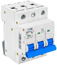 Wyłącznik nadprądowy 3P C 10A 6kA AC LC-Tec EBS9B-3C/10 LCTEC-EBS9B-3C/10
