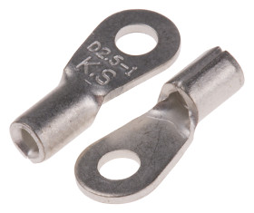 Zacisk oczkowy rozmiar przewodu 1.5mm² Ø #3 nieizolowany średnica wew 2.7mm RS PRO