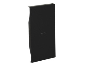 LIVING NOW "MY HOME" Klawisz z symbolem "klucz" - 2 moduły - czarny KG01MH2F LEGRAND