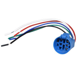 Podstawa gniazda włącznika 22mm srebrny gniazdo z przewodami