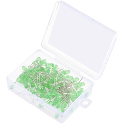 TRU COMPONENTS TC-11441728 LED Yellow-green Circular Diffused 30&#xB0; 90mcd 20mA