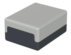 PS enclosure, (L x W x H) 65 x 50 x 30 mm, light gray (RAL 7035), IP40, 05406000