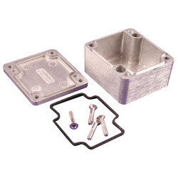 Hammond 1550Z104 Diecast Enclosure (Thick Wall, 64 x 58 x 35mm) Natural