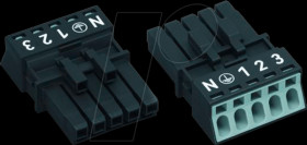 890-205 WINSTA® MINI female, 5 pins