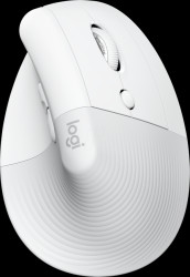 910-006475 Wireless Mouse, Logi Bolt/Bluetooth, Lift, grey-white