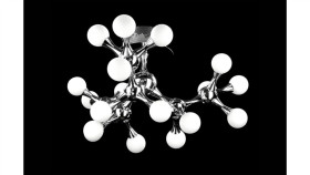 Lampa Wisząca Dekoracyjna Do Sypialni Czarna Z Serii Enola K-4866 Kaja Lighting