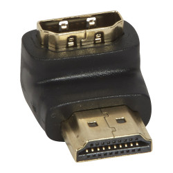 Adapter HDMI Męskie HDMI (1) na Złącze HDMI żeńskie