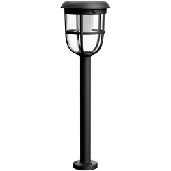Philips 8720169267213 Radii Solar Outdoor Light Black 1.3W LED Motion Sensor