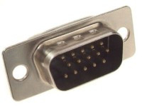 DHS-15-W Wtyk trójrzędowy lutowany na kabel pin 15