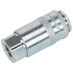 Sealey AC13BP Coupling Body Female 1/4&quot;bsp Pack of 50