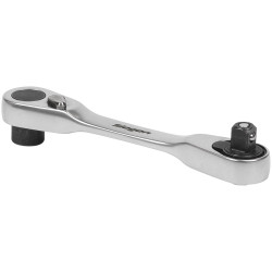 Sealey S01251 Siegen Micro Ratchet Bit Driver/Wrench 1/4"Hex x 1/4"Sq Drive