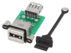 MUSBR-A311-M5 Gniazdo adapter USB A gniazdo-przód USB A gniazdo-tył MUSB