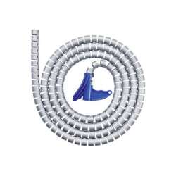 HellermannTyton 161-64206 Helawrap HWPP HWPP16L2 Silver 15mm (2m)