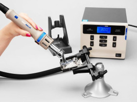 Adafruit Lead-Free Hot Air Gun Soldering Rework Station w/ Four Nozzles