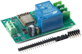 Moduł przekaźnika WiFi 1-kanałowy 30A ESP-12F płytka rozwojowa DC7-28V/5V ESP8266