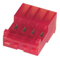 Złącze IDC 4-pinowe raster: 2.54mm Żeński Montaż na kablu TE Connectivity