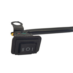 Przełącznik ON-OFF-ON z mocow. metal.do roweru/hulajnogi(elektrycznego)