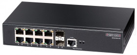 Edge-corE ECS2100-10T, Switch inteligentny, 8x 10/100/1000 RJ-45, 2x slot SFP, 9" (19")