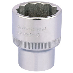 Elora 24864 9/16&quot; 1/2&quot; Square Drive Whitworth Bi-hexagon Socket