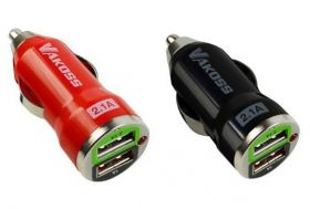 LAD.SAM.2*USB 2,1+1A VAKOSS