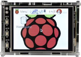 Obudowa wyświetlacza Joy-it 3.2TC Raspberry Pi® akrylowy przejrzysty