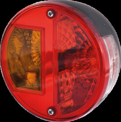 0010-0004 Trailer - rear light fixture, 5 functions, without cable, for ri