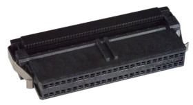 Złącze IDC 50-pinowe 2-rzędowe raster: 1.27mm Żeński Montaż na kablu TE Connectivity