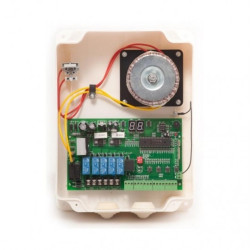 Centrala ze sterownikiem HB5 do siłowników bram dwuskrzydłowych 24V - zestaw + dwa piloty