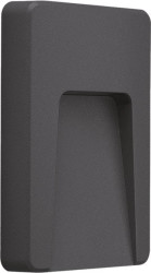 Oprawa LED elewacyjna ASTON 3W barwa naturalna 4000K TYP 4 PROSTOKĄT IP65 LOE034