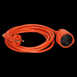 Przedłużacz ogrodowy jednogniazdowy PVC 2x1mm2 długość 40m OR-AE-13210/40M