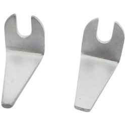 Toolcraft TO-6897078 Soldering Tip 15mm Flattened Tip 1 Pair