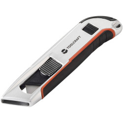 TOOLCRAFT TO-10284084 Safety knife 150mm blue adjustable blade