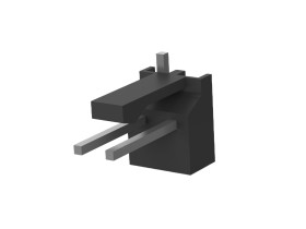 Wtyk PCB 2-pinowe raster: 2.54mm -rzędowe TE Connectivity Montaż powierzchniowy