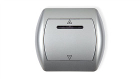 Trend Sterownik Roletowy Sterowany Dotykiem I Dowolnym Pilotem Srebrny 5Sr-1