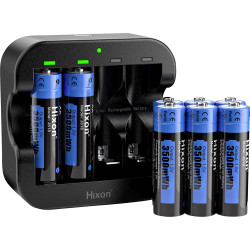 Hixon J818I*8+Q022 Charger for Li-ion AAA/AA cells