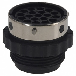 Złącze wielostykowe przemysłowe 19-pinowe Montaż na kablu Wtyczka Souriau Sunbank by Eaton