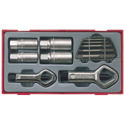 Teng TC29 TTSN11 Stud &amp; Nut Remover Set, 11 Piece