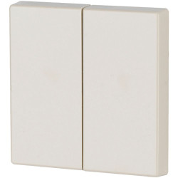 Przełącznik wahadłowy, Dwuczęściowy rocker, do uzytku z: przycisk 55 mm (uniwersalny)