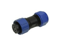 SPP1710-3GW Gniazdo 3 pin na kabel (6-10mm) okrągły, zakręcany, wodoodporny - gwint wewnętrzny