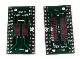 Płytka adapter SOP28/SSOP28 do DIP28