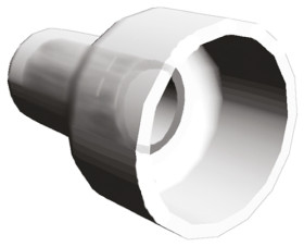 Złącze zaciskane Zamknięte TE Connectivity izolowany długość 18.29mm